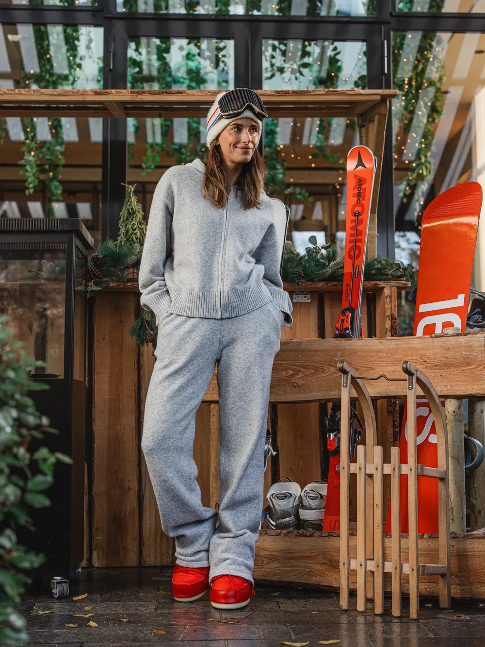 Grey Knitted Pants - Image 4