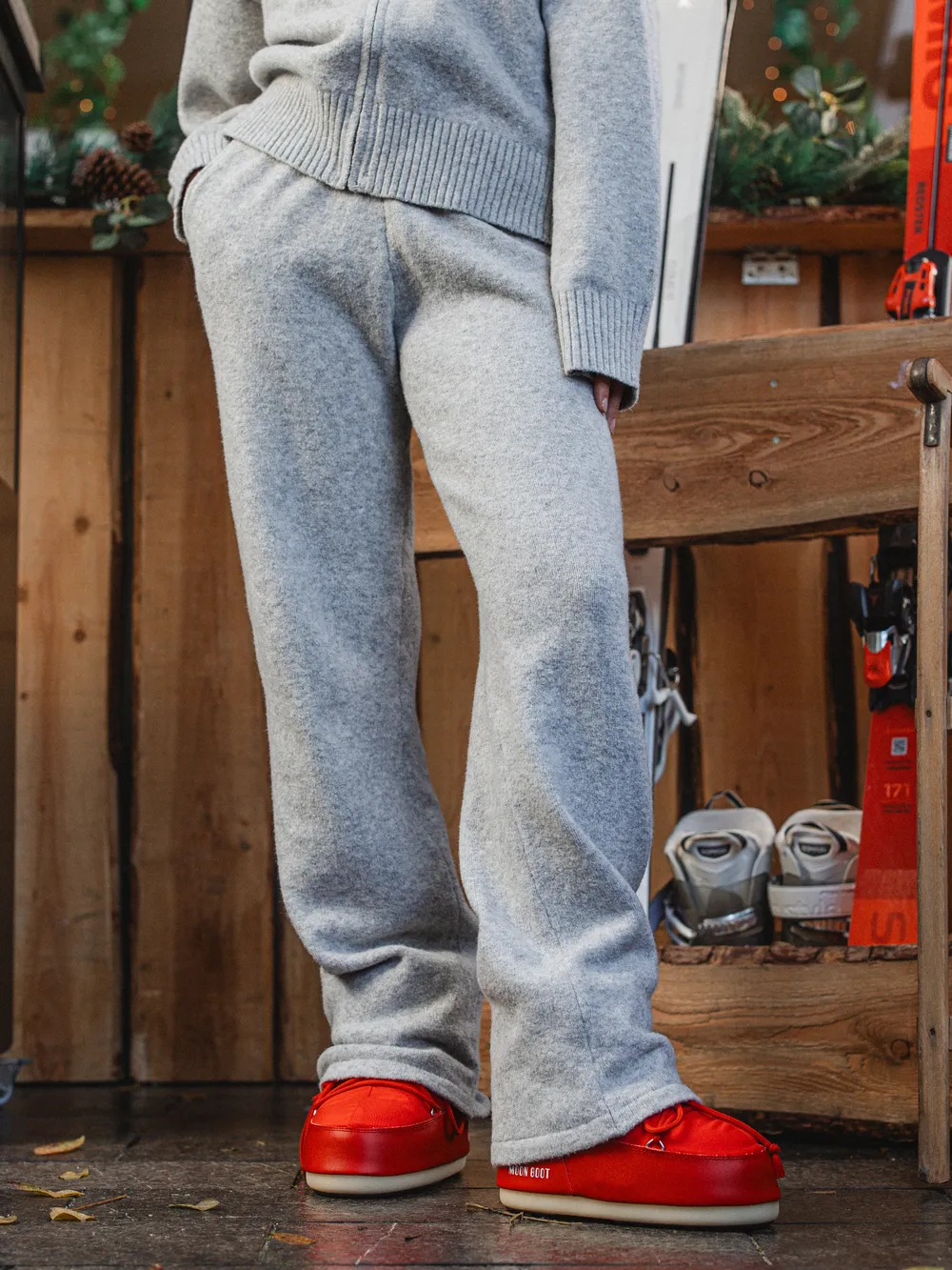 Grey Knitted Pants - Image 6