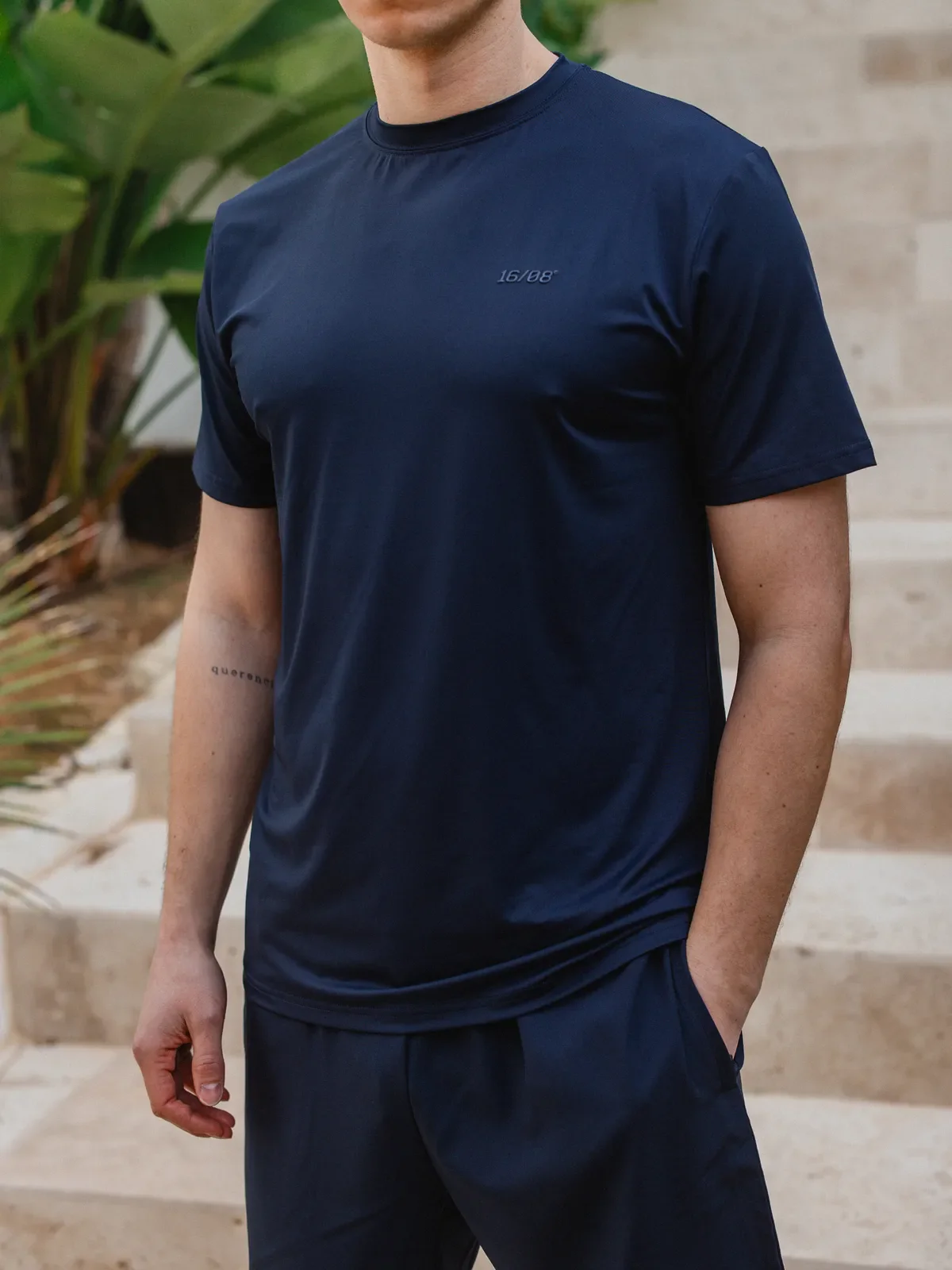 Navy Basic Sport T-shirt - Image 6