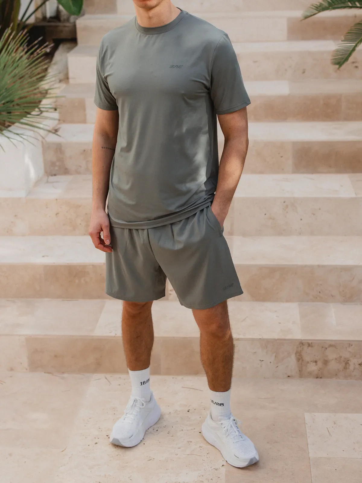 Olive Basic Sport Short - Image 4